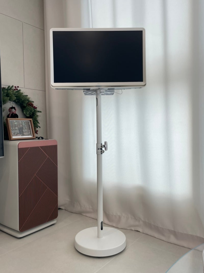 LG 룸앤티비 2세대 이동식 거치대 추천 마블스탠미 tv 스탠드 설치 후기