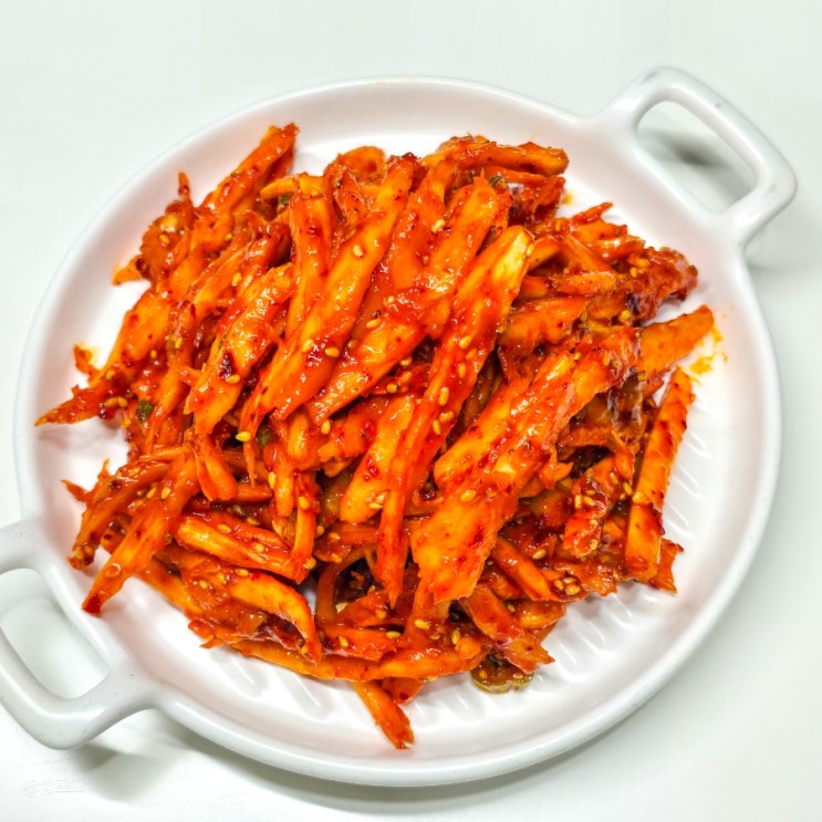  더덕무침 만드는법 고추장 양념 레시피 명절반찬