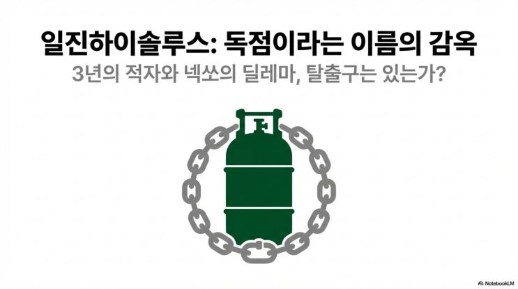  일진하이솔루스, 수소탱크 독점의 배신과 3년의 적자