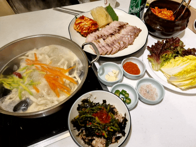  서현역칼국수 서현칼국수보쌈 아이랑 둘이 다녀온 후기