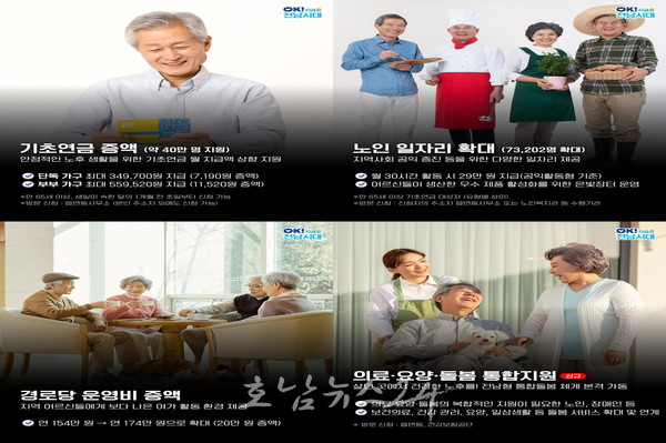  전남도, 어르신 편안·행복한 맞춤형 복지에 1조 7천998억 편성.. 맞춤형 복지정책 한층 강화