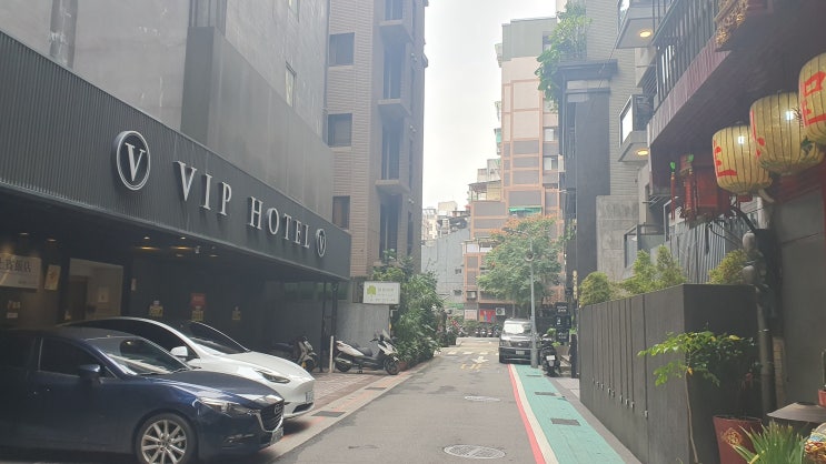  타이베이 가성비 호텔 - 중산역 VIP호텔 위치, 가격, 교통 내돈내산 후기