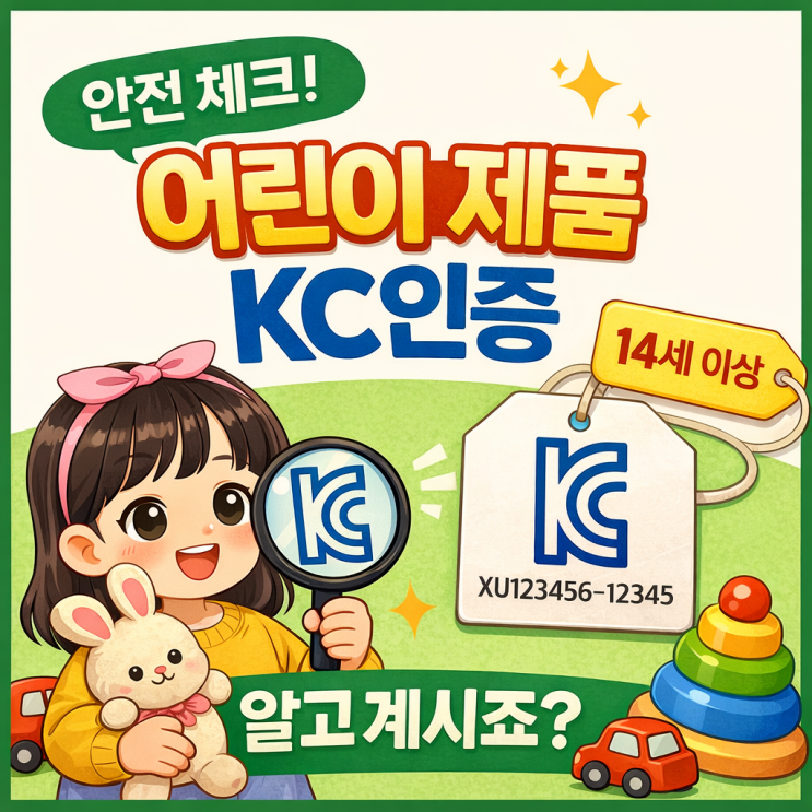  의외로 모르는 어린이 제품 KC 인증 번호 검색해 봐야 하는 이유
