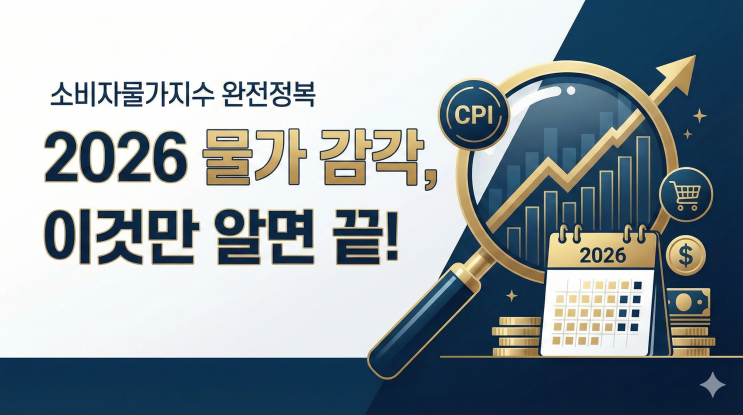  소비자물가지수 완전정복, 2026년 물가 감각 키우는 법