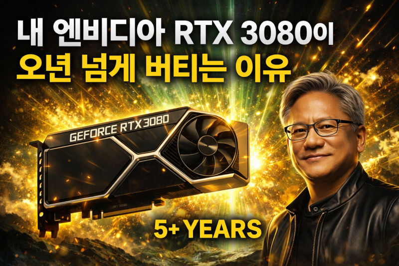 내 엔비디아 RTX 3080이 오년 넘게 버티는 이유