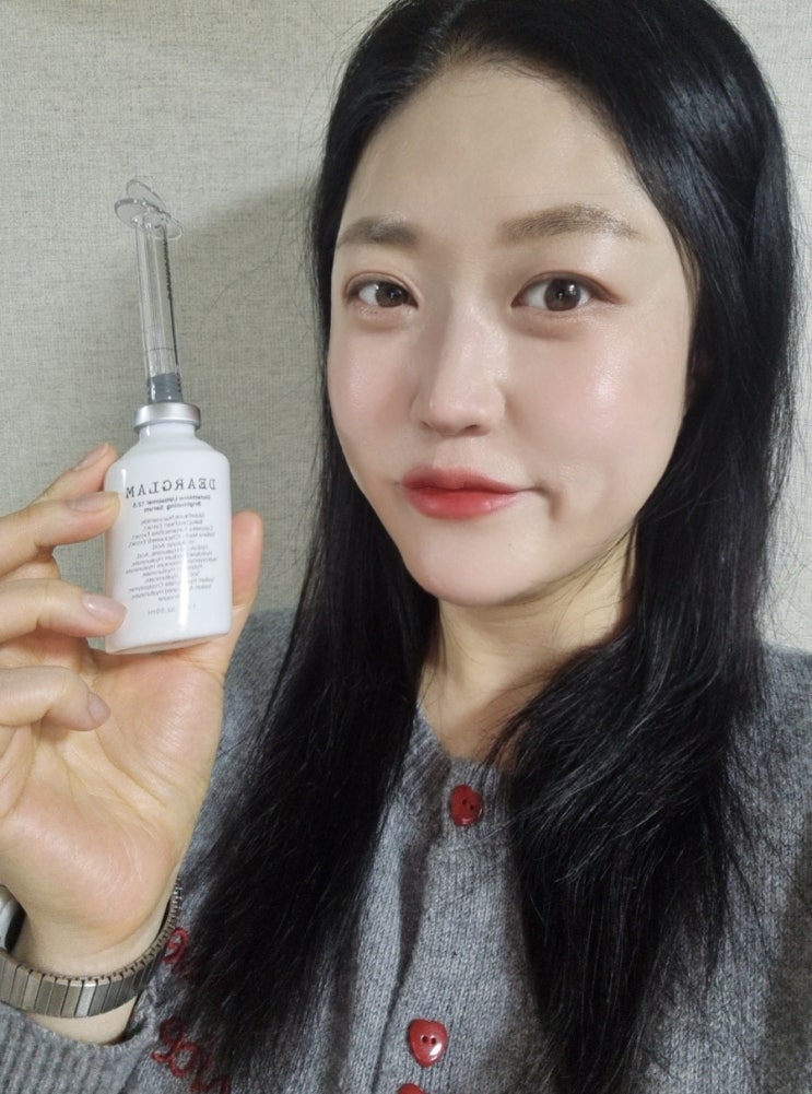  속건조가 고민일때 가볍게 사용하기 좋은 수분광채세럼 추천 | 디어글램 글루타치온 세럼 후기