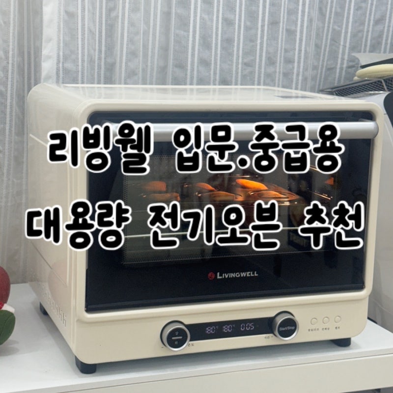 입문&중급 오븐 추천 리빙 코리아 40L 대용량 리빙웰 AF400 전기오븐
