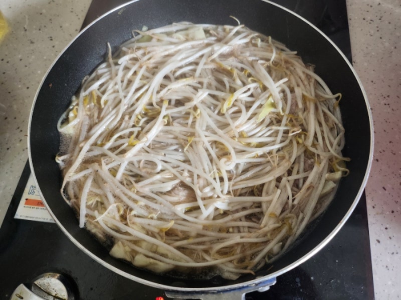 [자취야매요리] 초간단 소고기야채찜 원팬 샤브샤브 다이어트요리 간단요리 자취생 저녁추....