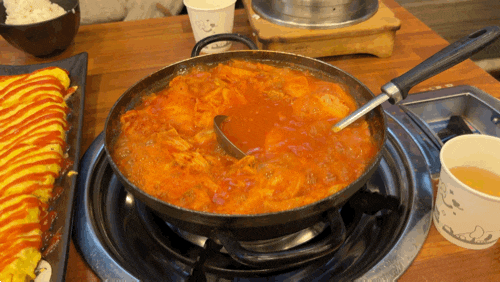  천안 두정동 내돈내산 맛있게 배부른 계란말이와 김치찌개 원탑 장군꼬들살전문점 천안두정본점