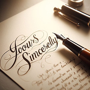 영어 편지 마무리 표현 yours sincerely 뜻과 쓰임