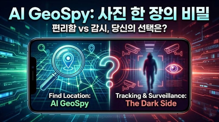  사진 한 장으로 위치 추적? 소름 돋는 AI 지오스파이의 두 얼굴 (사용법과 논란의 중심)