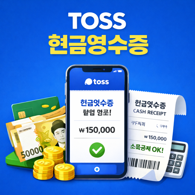토스 계좌이체 현금영수증 발행방법 연말정산대비!!