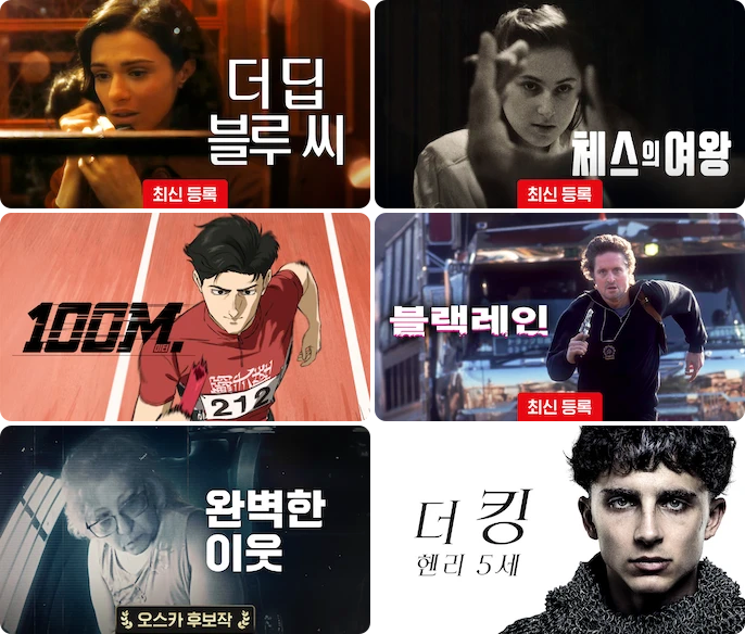  넷플릭스 영화 추천 요즘 볼만한 영화