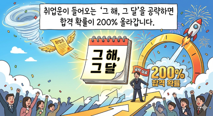  [취업운] 사주로 보는 나의 합격 타이밍 (년도 & 달 찾기)