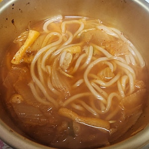 집에서 먹는 투다리 오리지널 김치우동 밀키트 후기