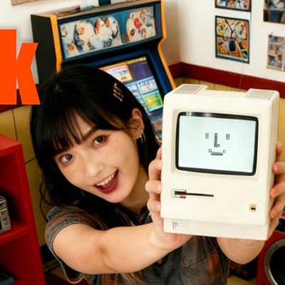  플로피를 꽂아야 켜지는 탁상시계? Maclock 1984 레트로 디자인