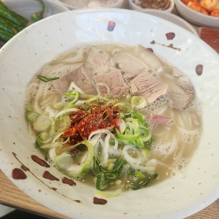  깔끔한 제주도의 맛을 느낄 수 있는 동탄맛집 '제주둘레국수 동탄점'