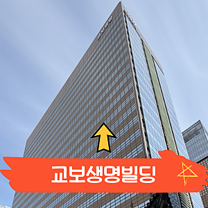 광화문역 대형 사무실 임대 교보생명빌딩