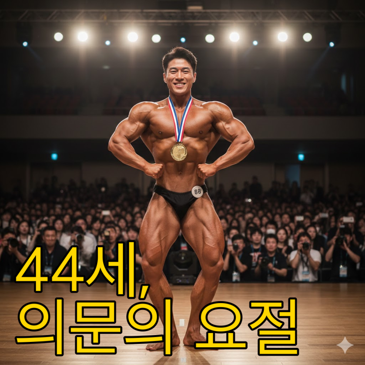  보디빌더 류제형 사망, 하루 전 팬들과 소통했는데.. 충격적인 44세 요절