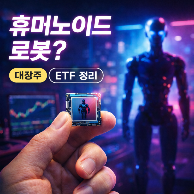  휴머노이드 로봇 대장주가 대세? 관련주와 로봇 ETF 종목 추천