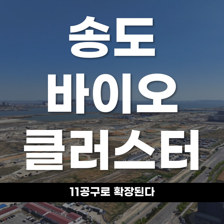  송도 바이오 클러스터, 11공구로 확장된다