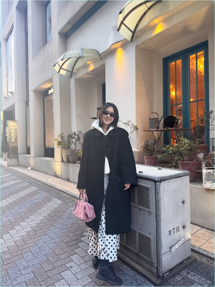  "연예인 아내 중 원탑?" 개리 아내 김세은, 일본 거리 올킬한 도트무늬 센스
