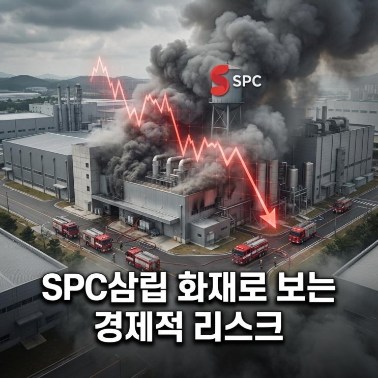  SPC삼립 화재로 보는 경제적 리스크 시화공장 가동 중단, 주가와 공급망에 미칠 영향 분석