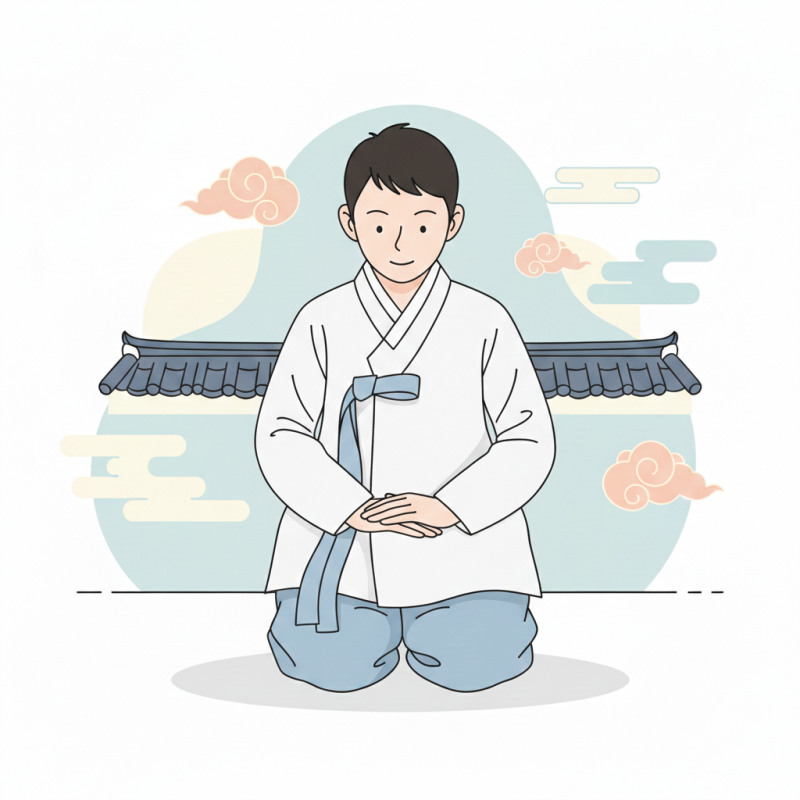 설날의 유래와 세배하는법 손위치 남자 여자 방법 차이