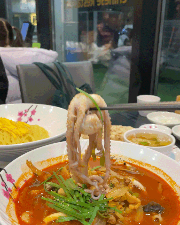  대전 짬뽕은 화룡 직화짬뽕 | 도안동 맛집, 불향 가득 인생짬뽕 & 통낙지 한 마리의 만남