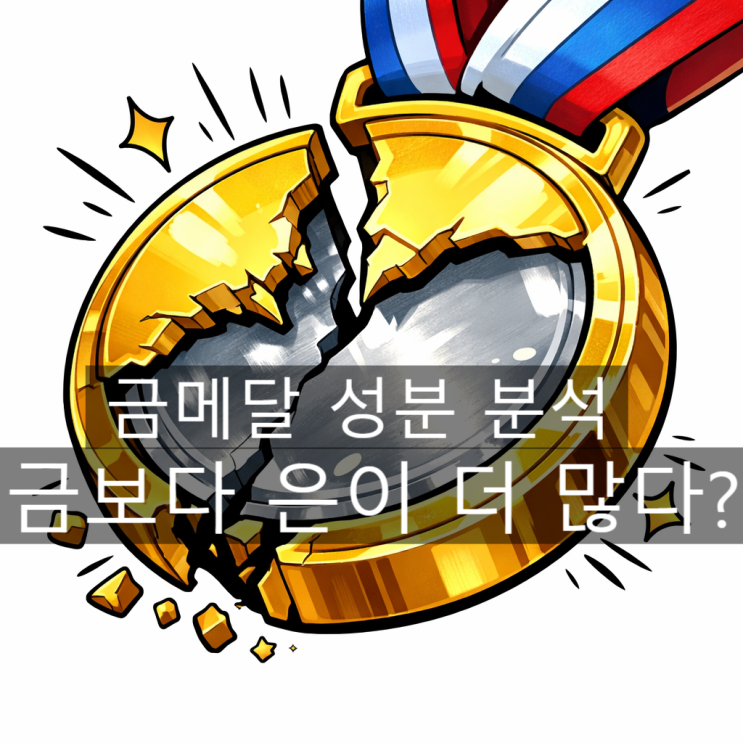  올림픽 금메달에 금보다 은이 많다고? 금메달의 진실