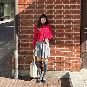 와키윌리 에스파 지젤 화보 공개! 지젤 가디건 여자 봄코디 2개