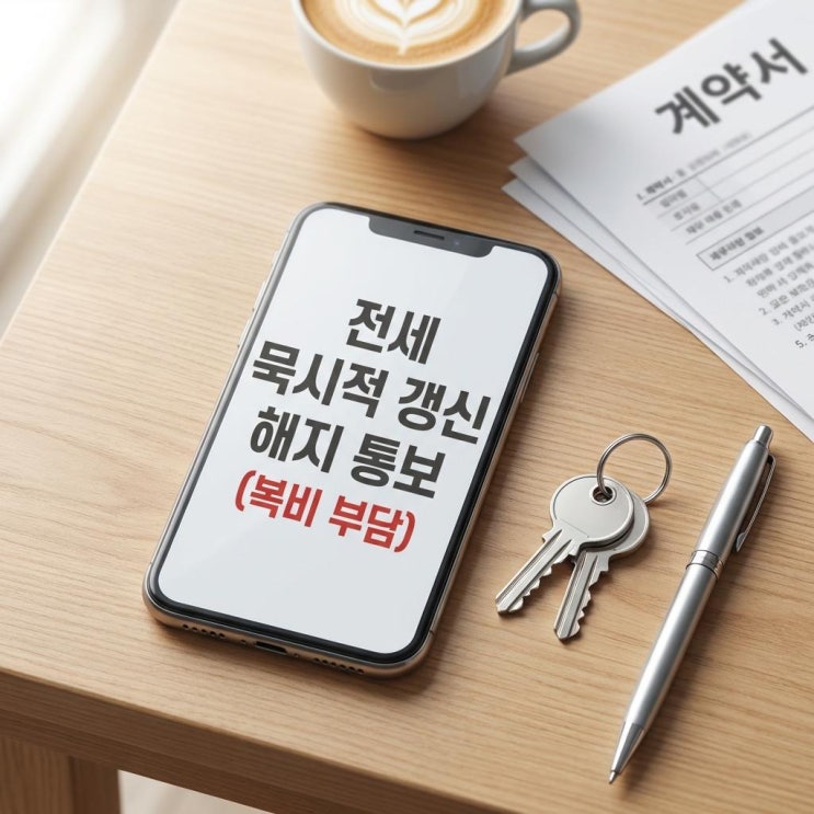  전세 묵시적 갱신 해지 통보 (복비 부담) 이사 갈 때 복비는 집주인이 냅니다! 3개월의 법칙 (필독)