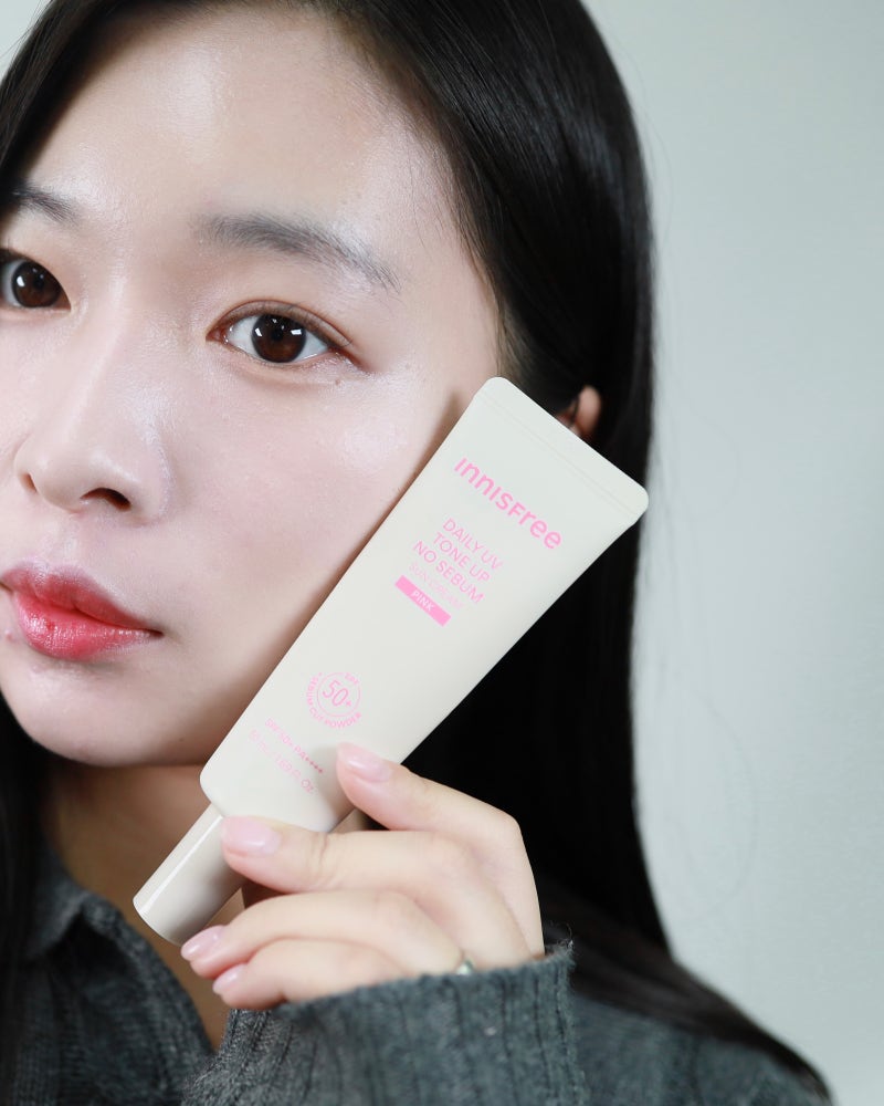 올리브영 파데프리 썬크림 이니스프리 노세범 톤업 선크림 핑크 퍼플 베이지