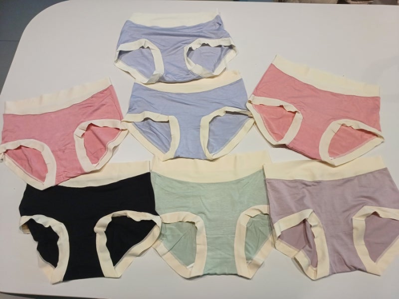 가성비 좋은 여성 편한 팬티 심리스 파스텔 모달 햄라인 팬티