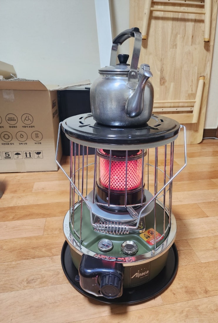  알파카 국산 TS-88S 석유난로 이동식 캠핑난로 사용후기