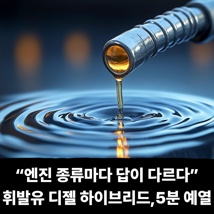  “엔진 종류마다 답이 다르다” 휘발유 디젤 하이브리드, 5분 예열 아직도 해야 할까?