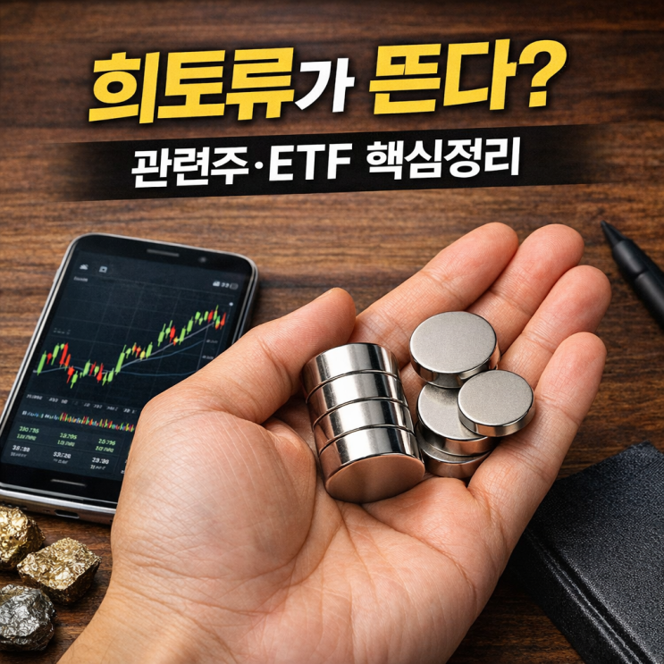  희토류가 뜬다? 희토류 관련주 대장주 전망 etf 종목 추천 리스트