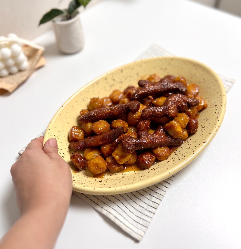 교촌허니콤보만들기 치킨너겟으로 집에서 더 맛있게