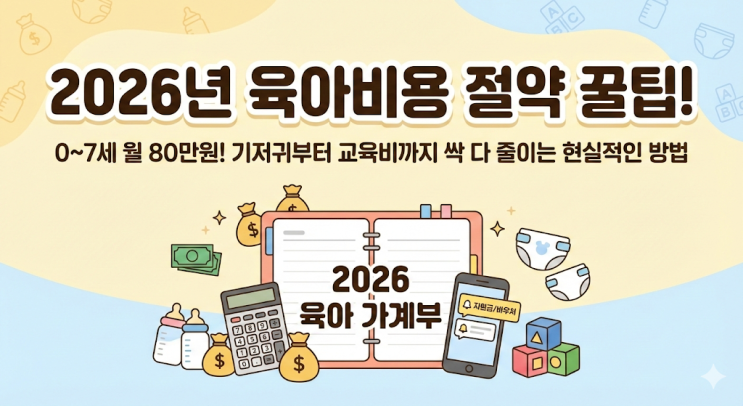  쌍둥이 키우다 통장 털릴 뻔해서 정리한 2026년 육아비용 방어 썰