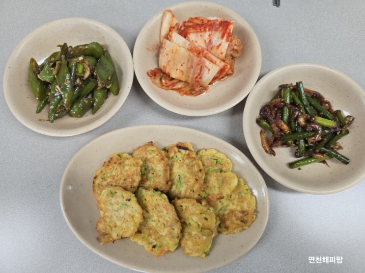  연천호랑이배꼽마을 동중리 노인회 경로당 점심식사