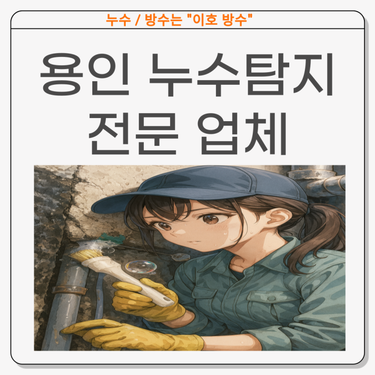  용인 누수전문업체 욕실 수도배관 물샘 문제 해결 실제 사례