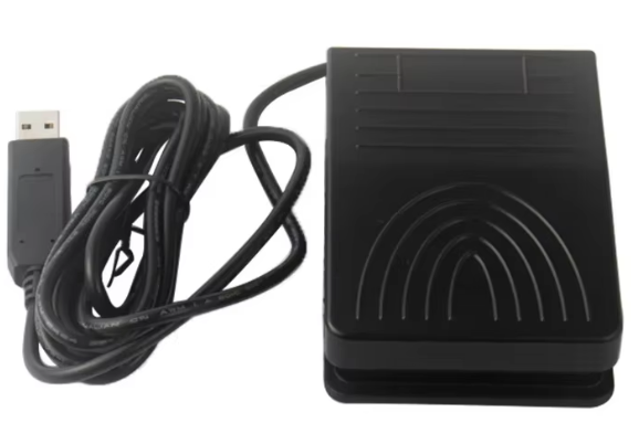 알리구매) USB 풋 페달 컨트롤 스위치(프로그램 포함)
