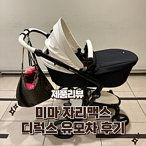 #캐리콧이 세트로!? #미마 자리맥스 디럭스 스노우 화이트 유모차 내돈내산 추천 이유
