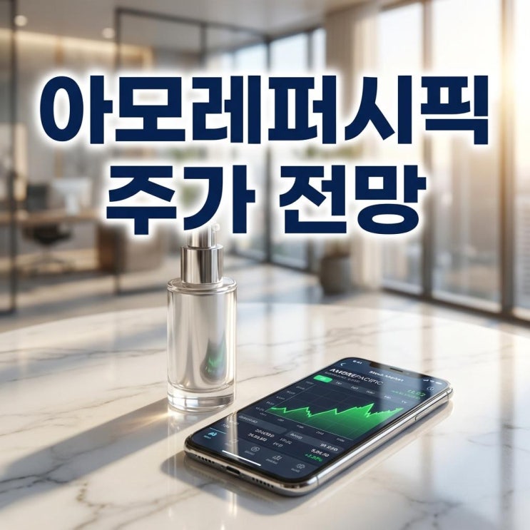  아모레퍼시픽 주가 전망 오늘 20% 급등! '탈중국' 성공과 북미 잭팟, 상승 이유와 대응 전략
