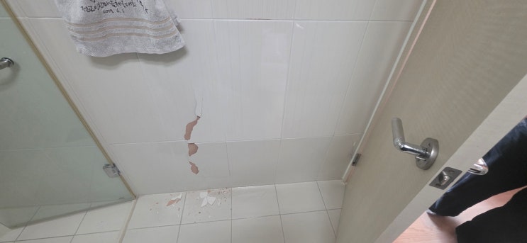  [청라 집수리 전문] 이사 후 2일 만에 터진 타일 깨짐과 변기·후드 교체, 한 번에 해결하기! - 청라 한라비발디아파트