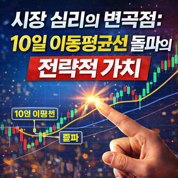  시장 심리의 변곡점: 10일 이동평균선 돌파의 전략적 가치