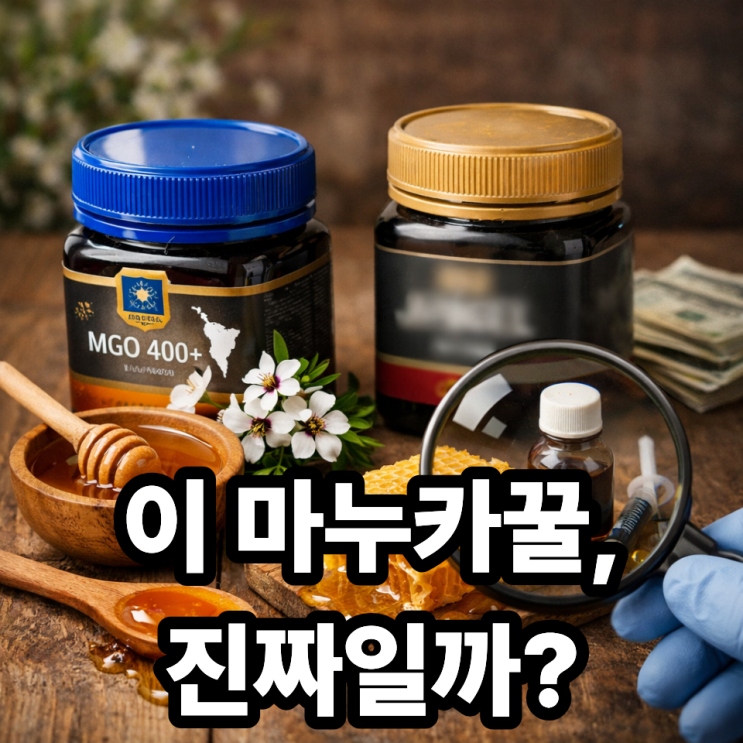  마누카꿀 정품 구별법 총정리｜UMF·MGO 확인부터 가짜 피하는 체크포인트
