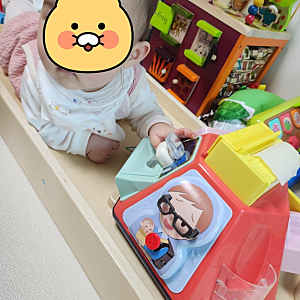대근육발달 장난감 몬테소리교구 아기 원목 미끄럼틀 쿠우마올라세트
