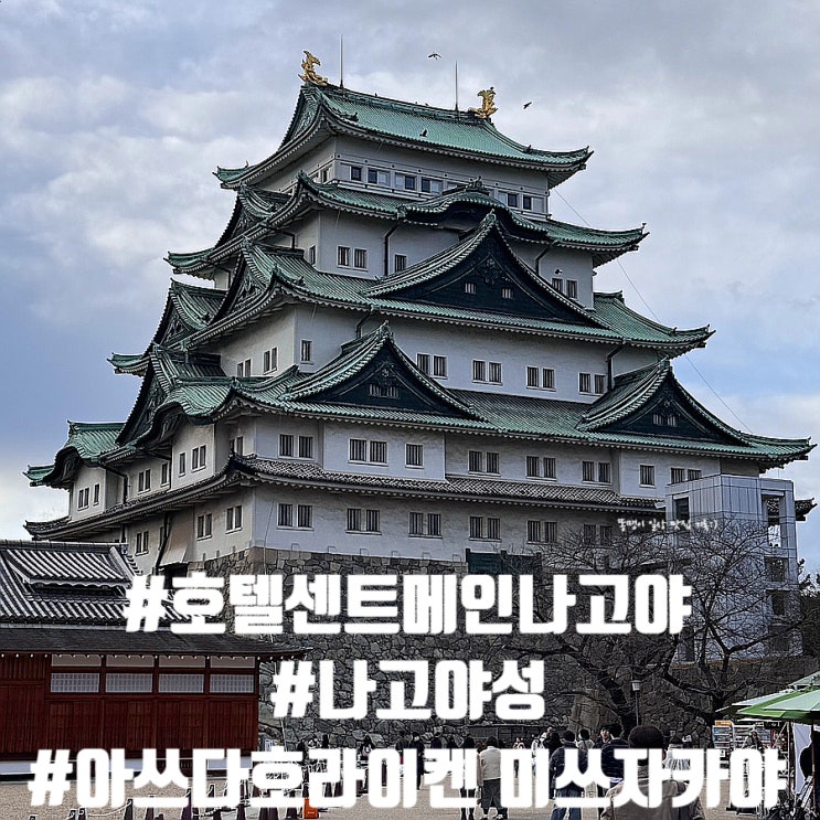  나고야여행 호텔센트메인나고야 나고야성 아츠타호라이켄 미쓰자카야점