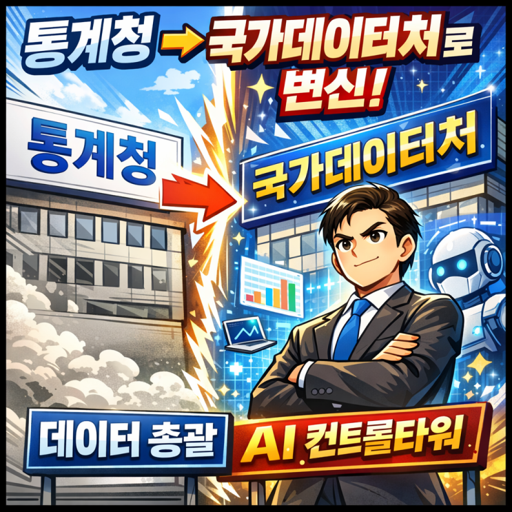  통계청이 ‘국가데이터처’로 바뀐 이유는?